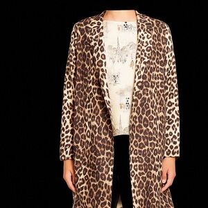 La Prestic  Ouiston Leopard  Print Women's Coat